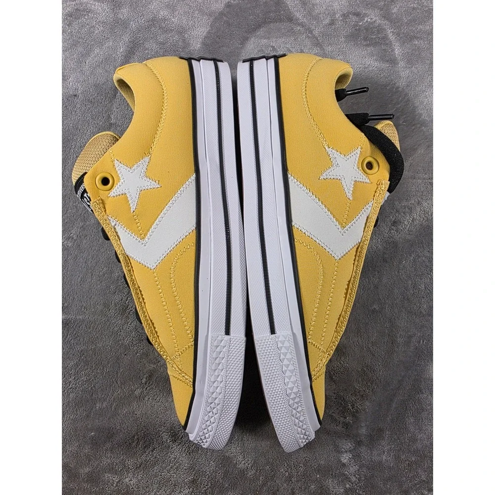 Converse Star Player Puff Ox Mens 10.5 Yellow Bananas White A11484C Low Top NEW - Picture 7 of 8